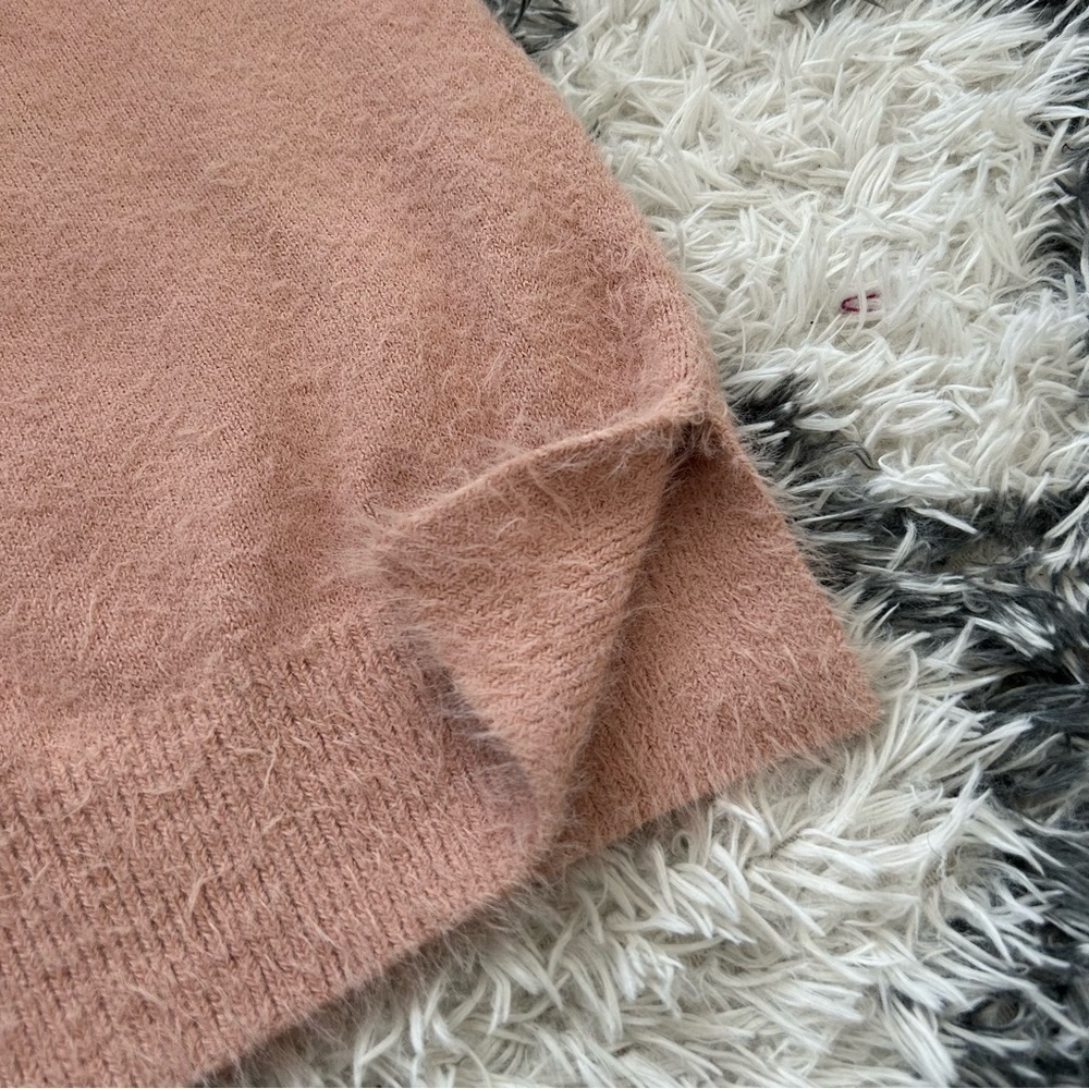 Metwo Eyelash Wool Mix Media Sweater - Picture 4 of 6